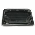 Envase rectangular con tapa 21x13cm (SZ-1.5) negro