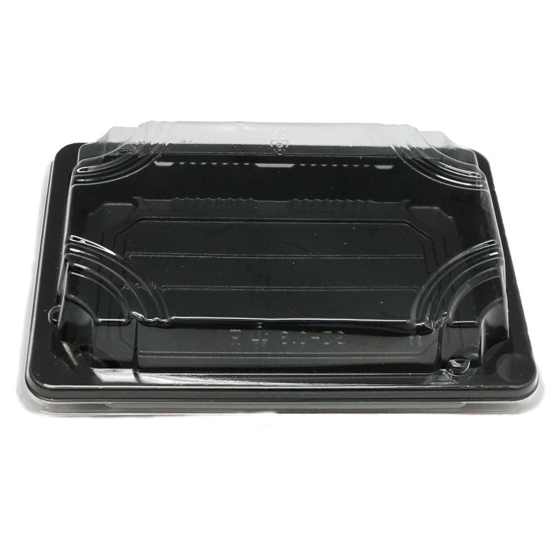 Envase rectangular con tapa 16x9cm (SZ-0.4) negro Envase rectangular con tapa 16x9cm (SZ-0.4) negro