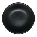 Plato melamina para salsa 8cm - Negro mate