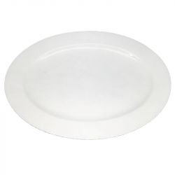 Plato Oval 12" - Blanco