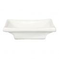 Plato Rectangular para Salsa 10x6cm Porcelana "Blanco"