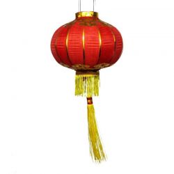 Lámpara China  "globo rojo" 8"/20cm