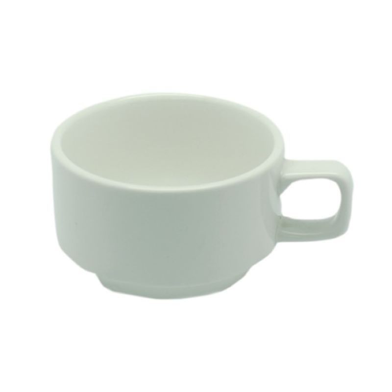 Taza porcelana Blanca con Asa 8x6cm. Taza porcelana Blanca con Asa 8x6cm.