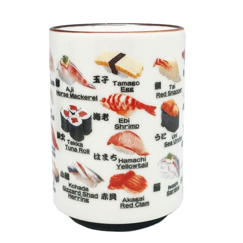 Taza de Té 7,5x10,5cm. "Sushi" Taza de Té 7,5x10,5cm. "Sushi"