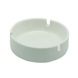 Cenicero blanco 9,5cm.