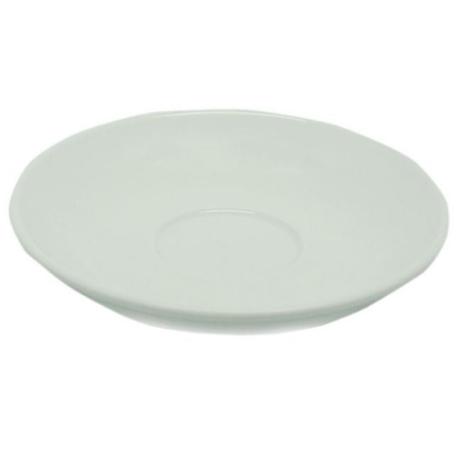 Plato para café 6" - Blanco