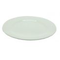Plato Oval Porcelana 10,25"  - Blanco
