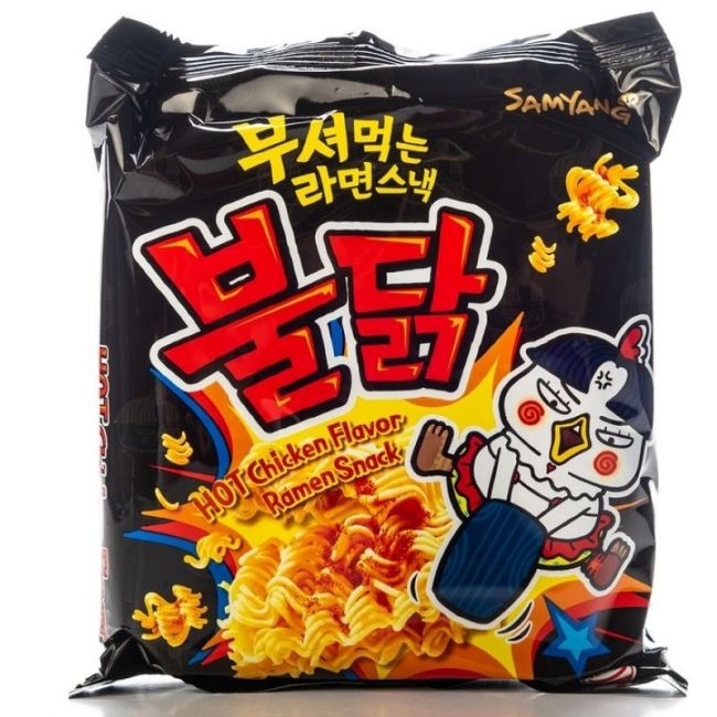 Chips de Ramen de Pollo Picante (SAMYANG) 270g