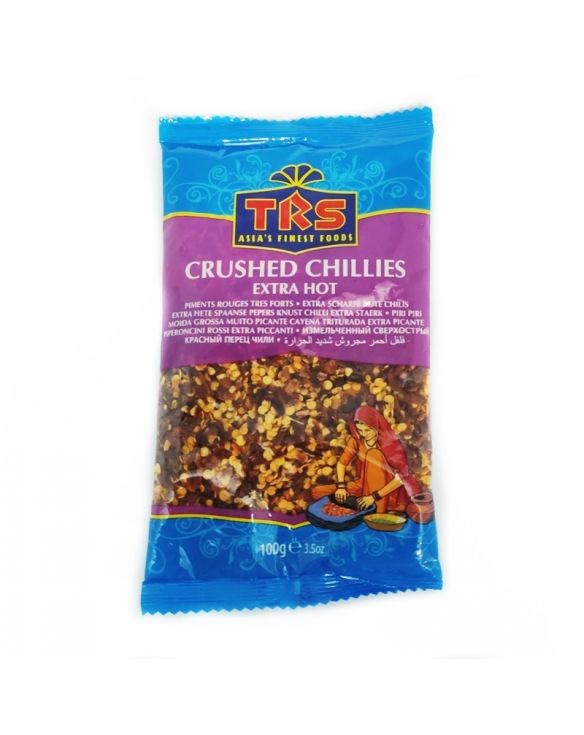 Chili crushed extra hot (TRS) 100g