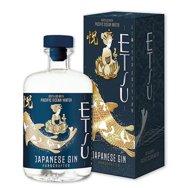 Ginebra Pacific Ocean Water + estuche (ETSU) Limited Editon 70cl (Alc.45%)