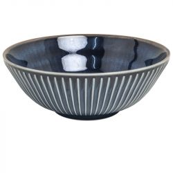 Cuenco 21x7.5cm. Modelo: "Blue-Grey"