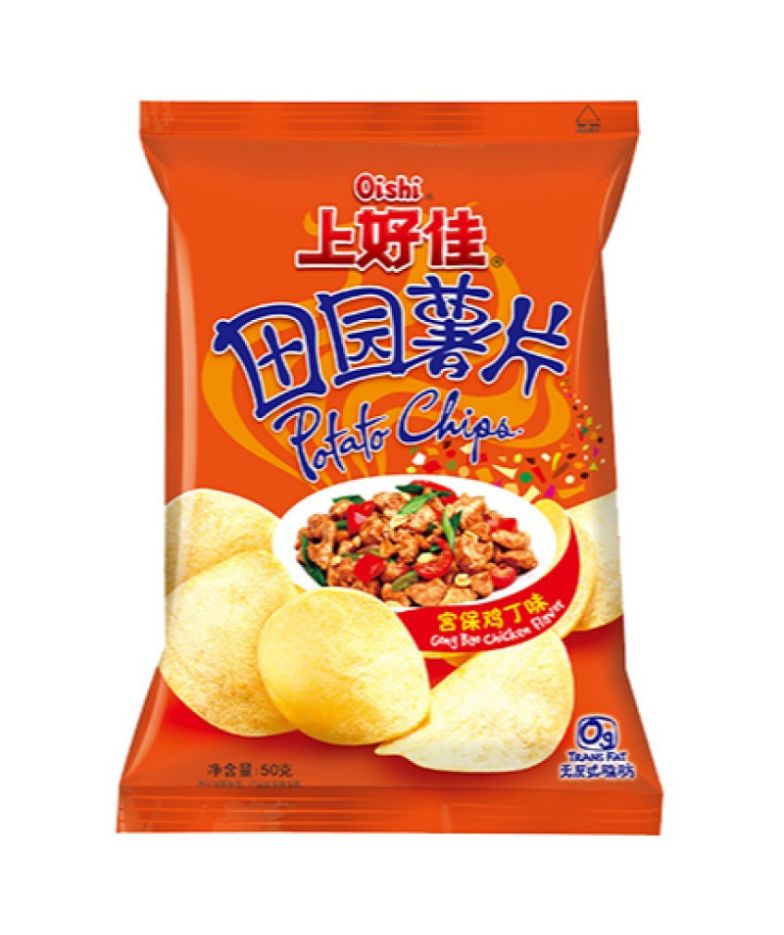 Chips Kongpao sabor Pollo (OISHI) 50g