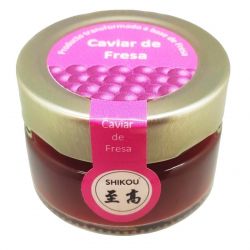 Perlas Esferificadas de Salsa de Fresa (SHIKOU) 55g