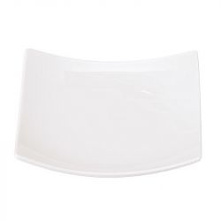 Plato Cuadrado 16,5cm - Blanco