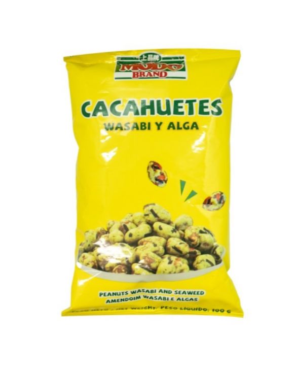 Cacahuetes con Wasabi y Alga (MODO) 100g