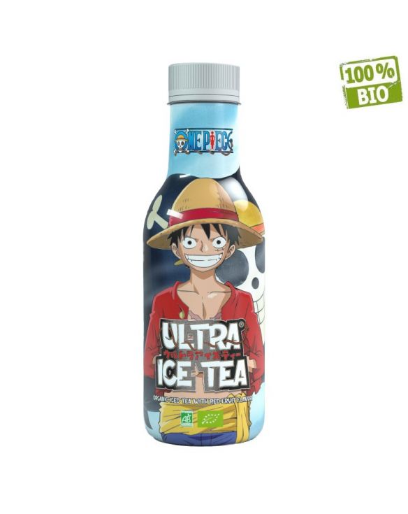 Bebida Iced Tea  BIO con Frutos Rojos LUFFY (ONE PIECE) 500ml