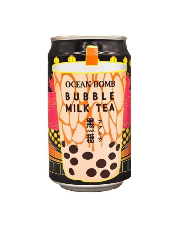 Bubble Milk Tea con Azúcar Moreno (OCEAN BOMB) 315ml