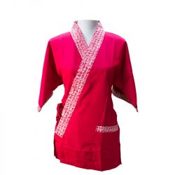 Yukata "Rojo-Tapeta Rojo"