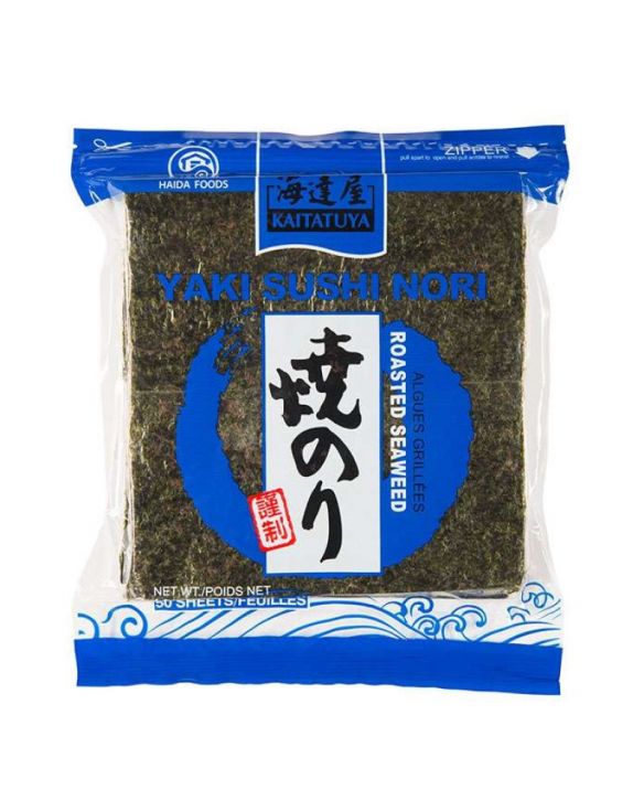 Alga nori sushi TEMAKI 100 hojas blue (KAITATUYA) 140g