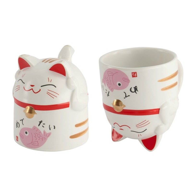 Taza de té 8,5x10cm. "Gato Rosa". Taza de té 8,5x10cm. "Gato Rosa".