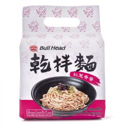 Tallarines sabor Chalote (BULL HEAD) 432g