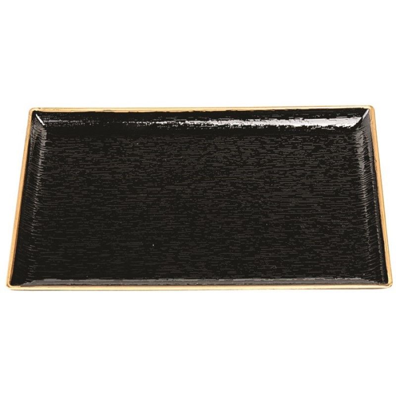 Bandeja Rectangular Dorada 19x14 cm Bandeja Rectangular Dorada 19x14 cm