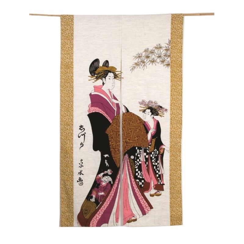 Noren 85x150CM "Geishas". Noren 85x150CM "Geishas".