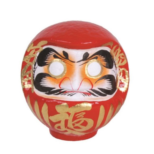 Daruma. Medida: 22cm