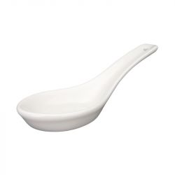 Cuchara 5,25" Porcelana Blanca CLASSIC.