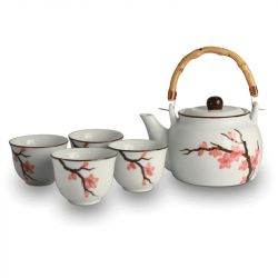 Set de té. Modelo: "Sakura" 5pc.