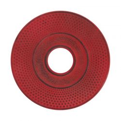 Soporte de hierro para tetera 14cm . Modelo: "Puntos-rojo".
