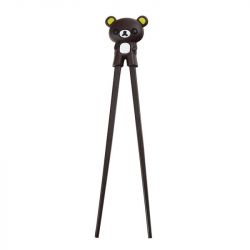 Palillo Aprendizaje 22cm. "Oso Rilakkuma oscuro".