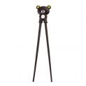 Palillo Aprendizaje 22cm. "Oso Rilakkuma oscuro".