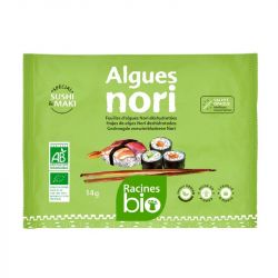 Alga Nori para Sushi 5 Hojas BIO (RACINES BIO) 14g