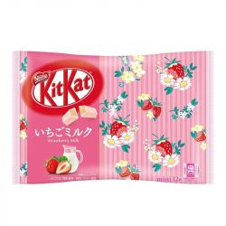 Kitkat sabor Fresa con Leche (NESTLE) 127.6g