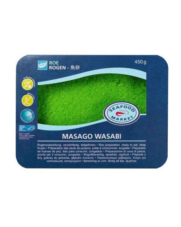 Huevas masago wasabi (SEAFOOD MARKET) 450g
