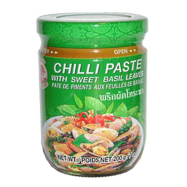 Pasta de chili con albahaca y ostra (COCK) 200g