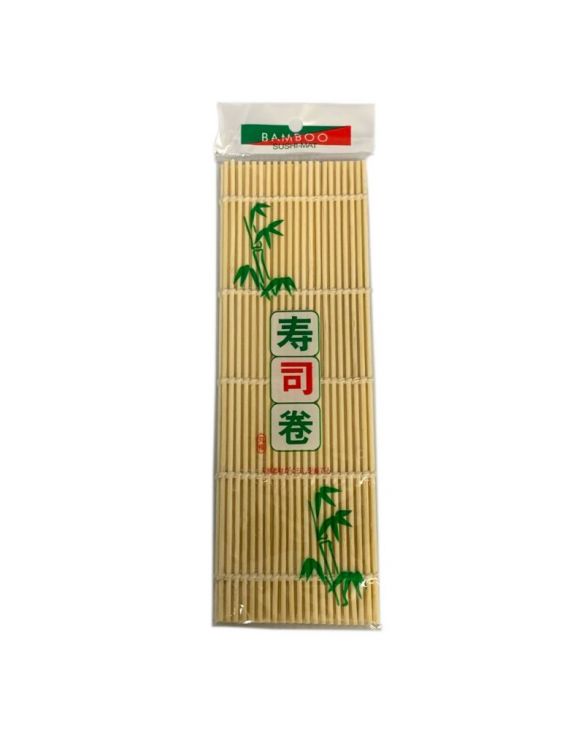 Esterilla de bambú. Medidas: 24x24cm.