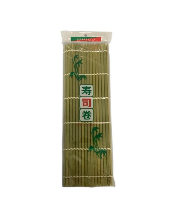 Esterilla de bambú. Medidas: 27x27cm.