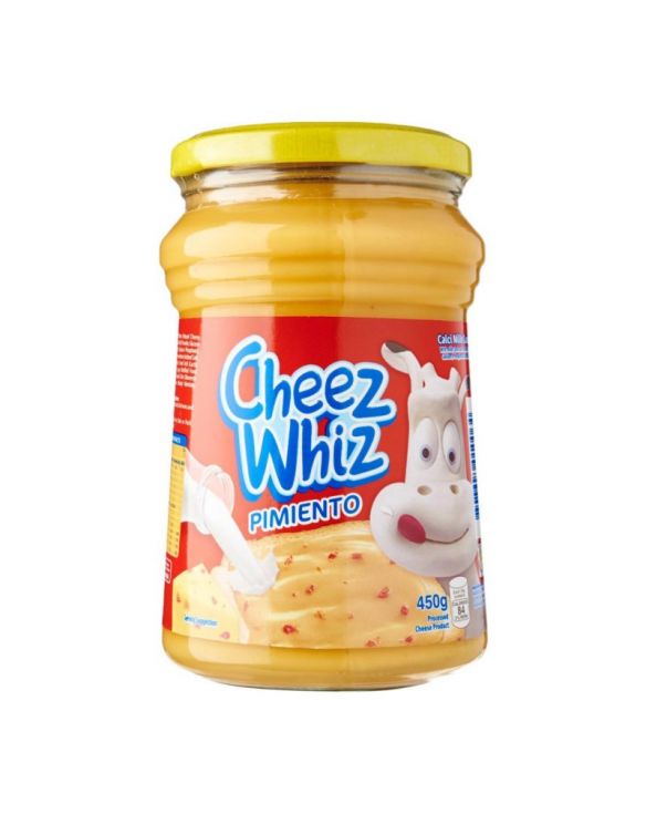 Pasta de queso con pimiento (CHEEZ WHIZ KRAFT) 470g