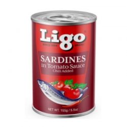 Sardinas en salsa de tomate picante (LIGO) 155g