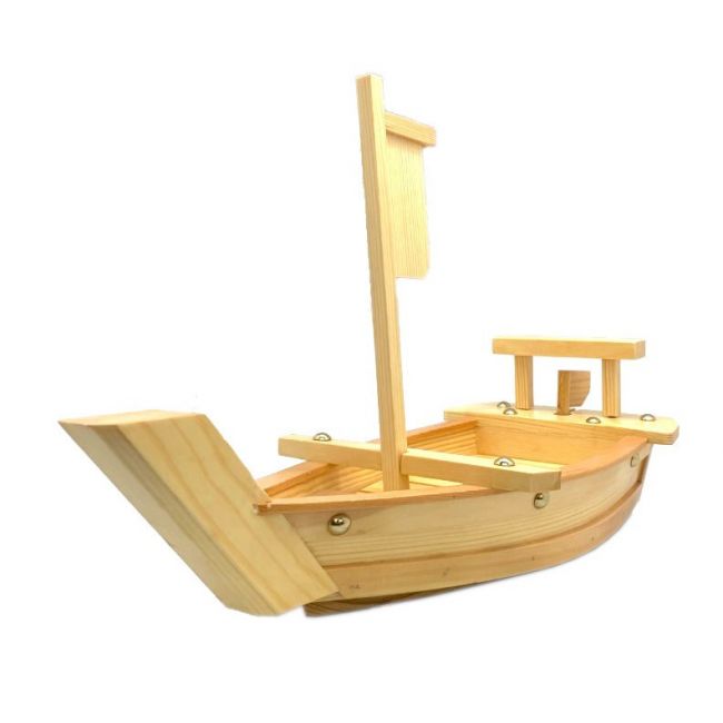 Barco de Madera para Sushi de 43 cm