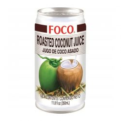 Bebida agua de coco tostado (FOCO). 350 ml