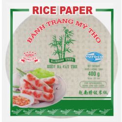 Papel de arroz 22cm redondo (BAMBOO TREE-TUFOCO) 400g