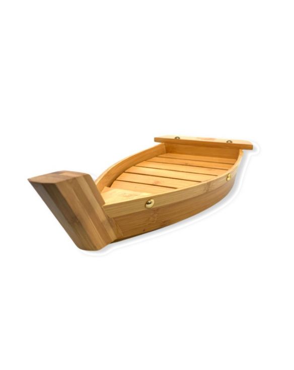 Barco de Madera para Sushi de 45 cm