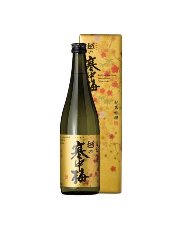 Sake Kanchubai Gold Label Junmai Ginjo (KOSHINO) 720ml (Alc.14-15%)