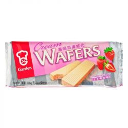 Waffles sabor a Fresa (GARDEN) 200g