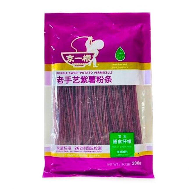 Fideo de patata purpura delgada (JINGYIGEN) 200g