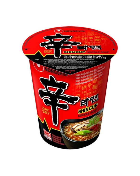 Tallarin cup (NONG SHIM) hot&spicy 68 g