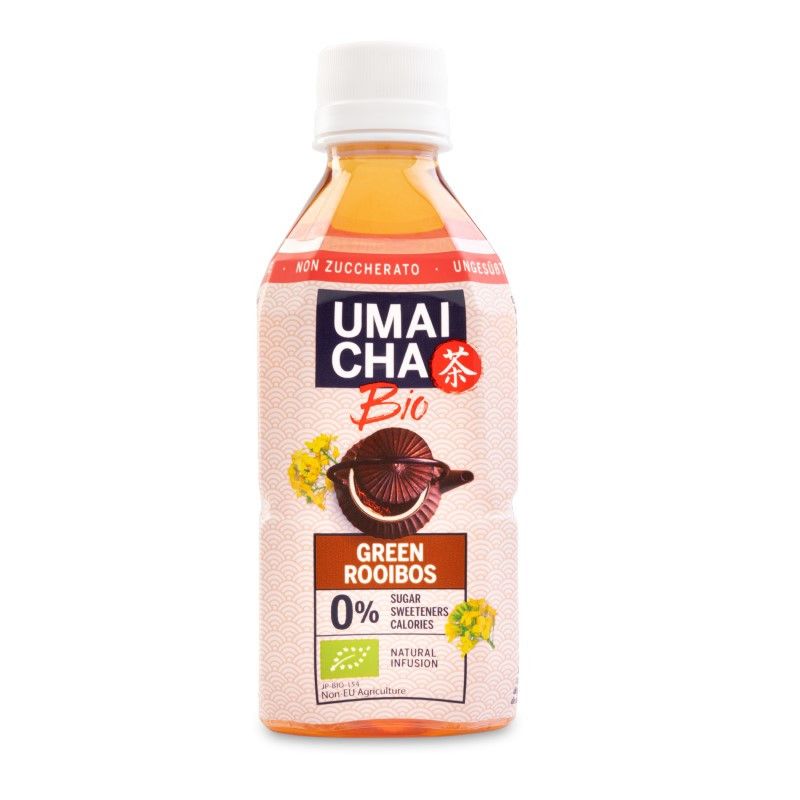 Bebida Bio Rooibos Verde sin azúcar (UMAI CHA) 350ml Bebida Bio Rooibos Verde sin azúcar (UMAI CHA) 350ml